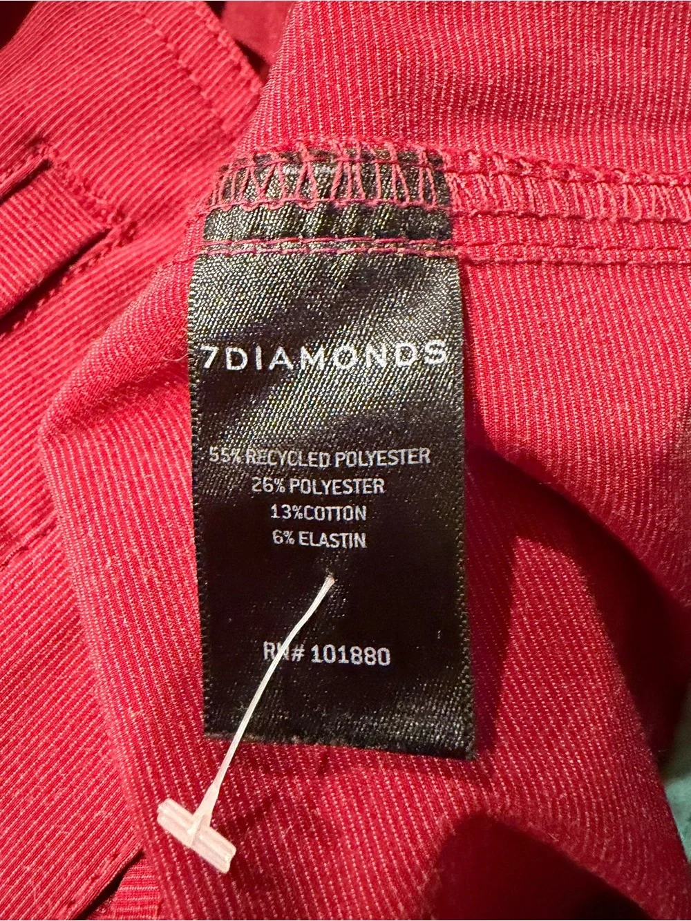 7Diamonds Performance Men’s Size 38 Hybrid Shorts Red Stretch